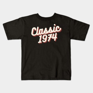 Classic 1974 Kids T-Shirt